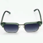 Stylish Green Rectangular Sunglasses