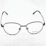 Elegant Oval Metal Eyeglasses