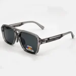 Classic transparent frame sunglasses - Image 3