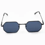 Modern Black Geometric Sunglasses