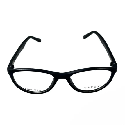 Classic Black Rectangular Eyeglasses