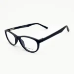 Classic Black Rectangular Eyeglasses - Image 2