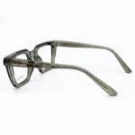Modern Transparent Rectangular Eyeglasses - Image 2