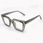 Modern Transparent Rectangular Eyeglasses - Image 3
